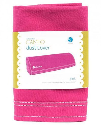 Silhouette cameo stofhoes roze voor de modellen 1 of 2 , dust cover pink COVER-CAM-PNK-3T 814792012987 Cityplotter Zaandam
