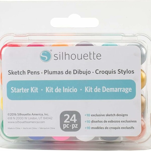 Silhouette starterset sketchpennen 24 pak Cameo Portrait Curio