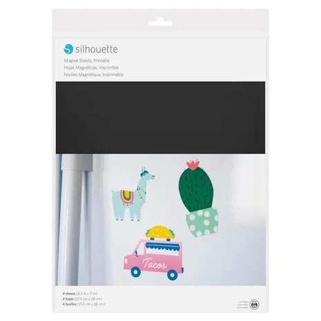 Silhouette printbaar magneetpapier