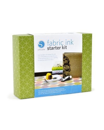 Silhouette starterset textiel inkt textielverf fabric ink starter kit KIT-INK 814792011805 Cityplotter Zaandam