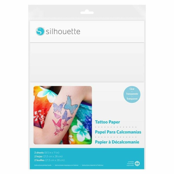 Clear tattoo paper Silhouette