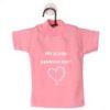 Mini tshirt shirtjes t-shirt roze baby roze baby pink shirtje Cityplotter Zaandam