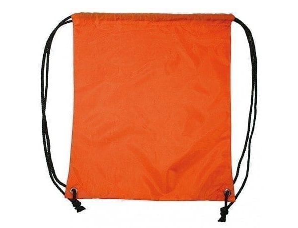 Rugzak Gymtas Sporttasje rug zak gym tas onbedrukt tasjes oranje backpack orange Cityplotter Zaandam