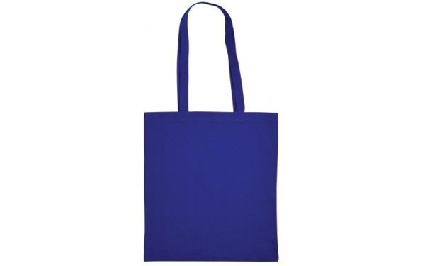 Tas tasjes katoenen koninklijk kobalt blauw bag shopper royal blue Cityplotter Zaandam