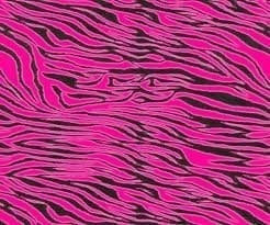 Flexfolie speciaal roze zebra strepen print heattransfer smooth pink zebra stripes print Cityplotter Zaandam