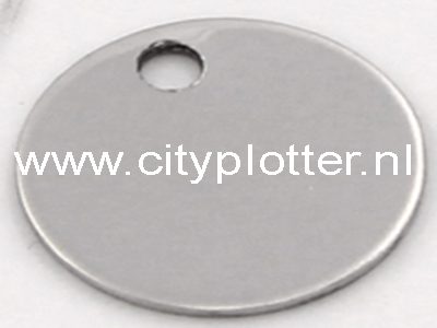 Tags armband bedel graveerstrip tag klein rondje label om te graveren of met vinyl te beplakken Cityplotter Zaandam