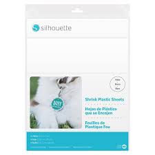 Silhouette Shrink Plastic Sheets WIT MEDIA-SHRINK-WHT 814792022115