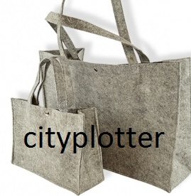 Soms Nuttig Hick Tas vilt met drukknoop bag shopper groot – Cityplotter