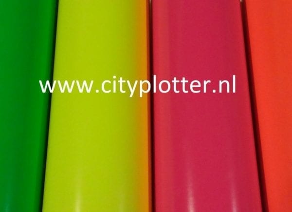neon fluor vinylfolie cityplotter zaandam