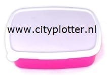 roze lunchbox sublimatie cityplotter zaandam