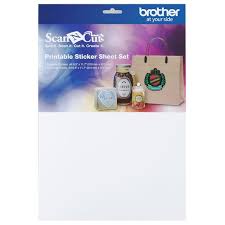 BROTHERSCANNCUT Printbare Stickervellen set PRINTABLE STICKER Sheet Set CAPSS1 4977766743419 Cityplotter Zaandam