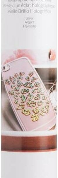 Cricut Holographic Sparkle Vinyl Silver 2004079