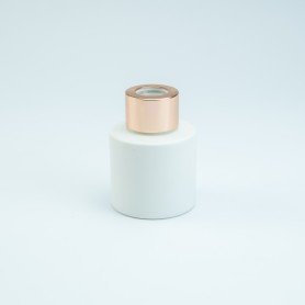 parfumflesje-cylinder-wit-met-rose-gold-schroefdop-50-ml cityplotter