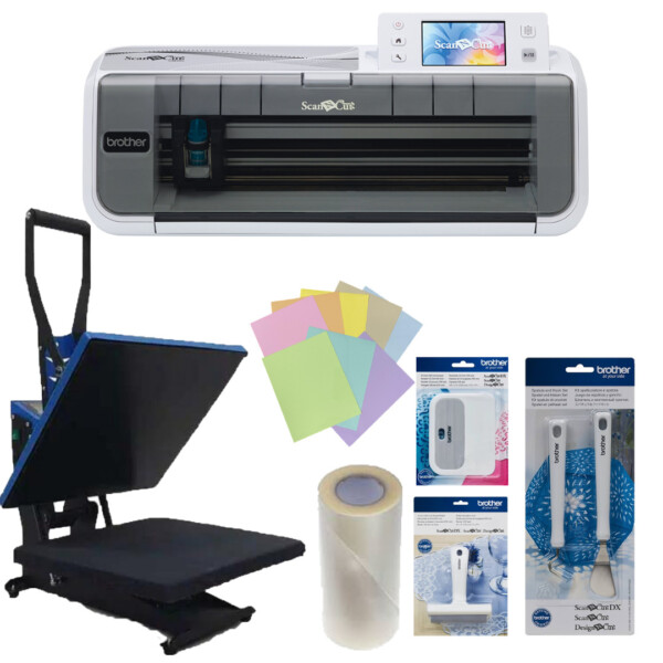 CM300 Brotherscanncut & Calortrans Pers Heavy Duty Magnetic Pro Totaal Voordeel Pakket