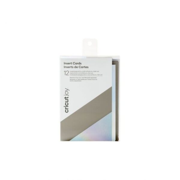 Cricut Insert Cards Gray/Silver/Holographic (12pcs) (2008799)  EAN 093573739019 cityplotter