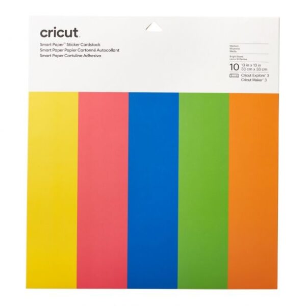 Cricut Smart Paper Sticker Cardstock 33x33cm Brilliant Bows (10pcs) (2008318)
