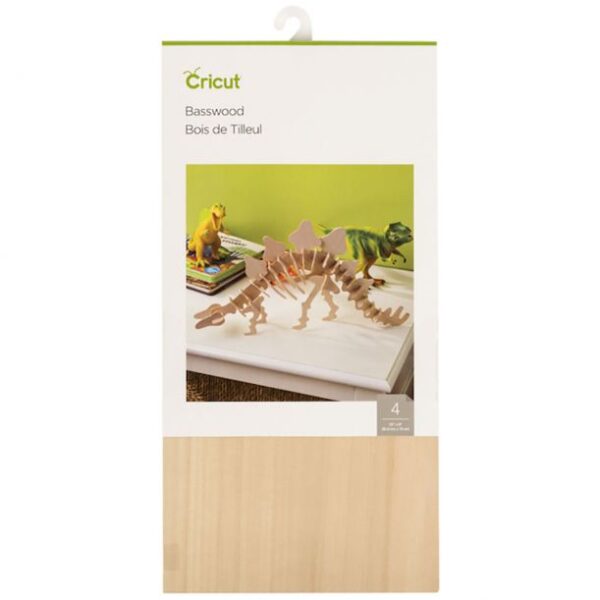 Cricut Basswood balsahout wood hout balsa12 x6 Inch 30.5 cm x 15 cm (2006255)