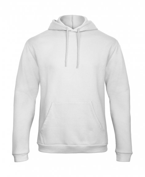 Hooded Sweatshirt Unisex cityplotter wit