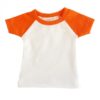 mini shirt wit met oranje mouw cityplotter