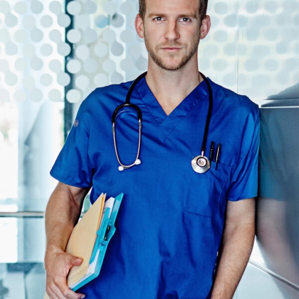 Men's Slip-on Tunic Essential Short Sl.