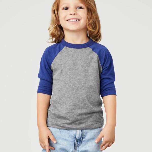 Toddler 3/4 Sleeve Baseball Tee