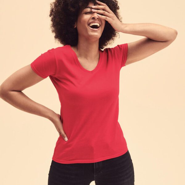 Ladies Valueweight V-Neck T