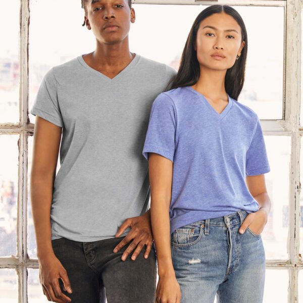 Unisex Triblend V-neck T-Shirt