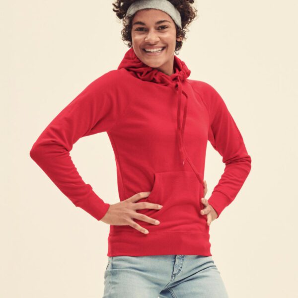 Ladies Lightweight Hooded Sweat