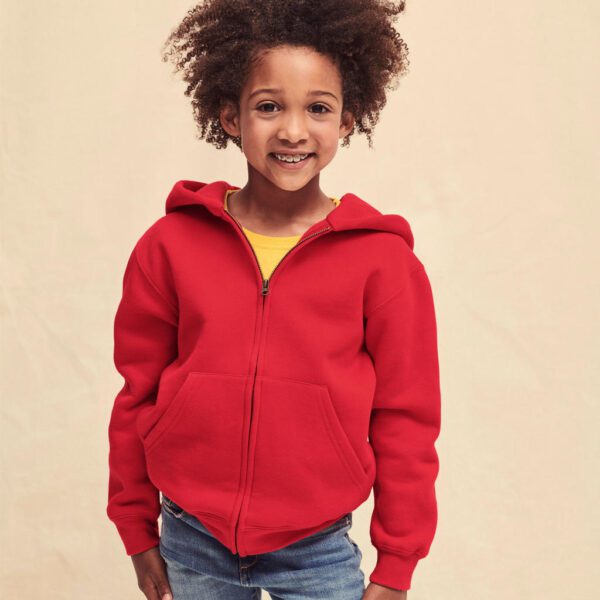 Kids Premium Hooded Sweat Jacket