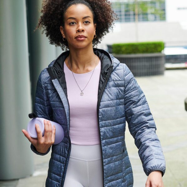 Women's Hooded Firedown Baffle Jacket