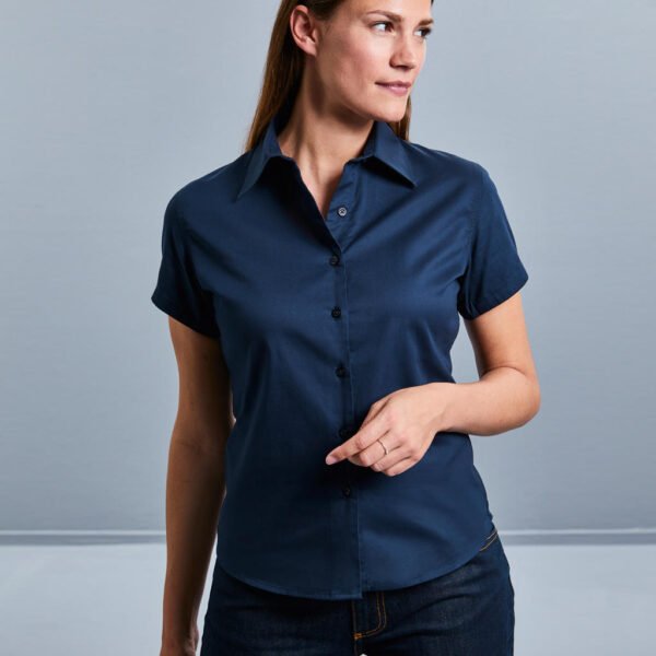 Short Sleeve Classic Twill Shirt