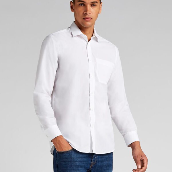Tailored Fit Poplin Shirt