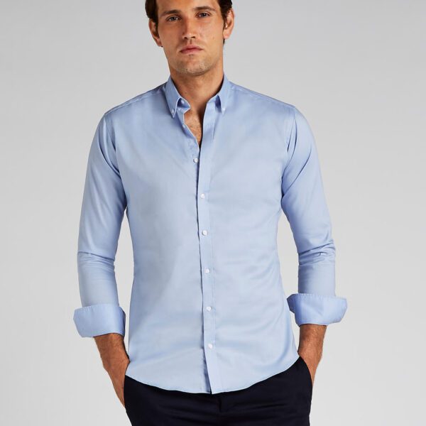 Slim Fit Stretch Oxford Shirt LS