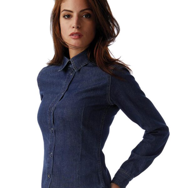 DNM Vision/women Denim Shirt LS