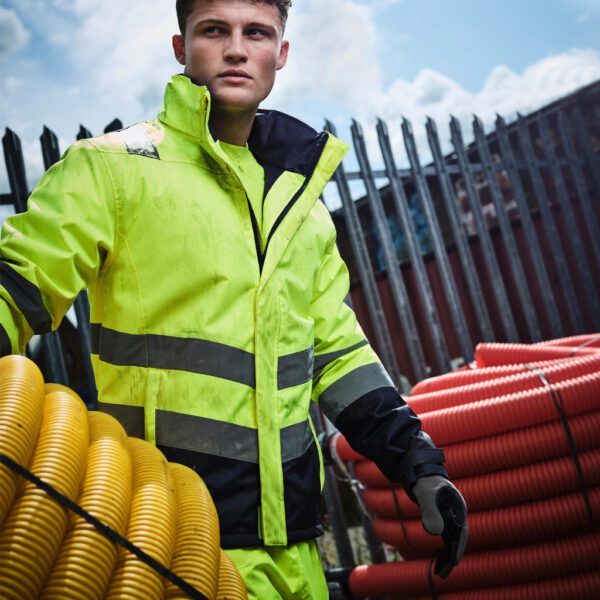 Pro Hi Vis Insulated Parka