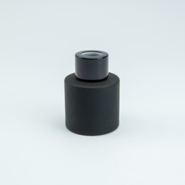 parfumflesje-cylinder-zwart-met-zwarte-schroefdop-50-ml cityplotter