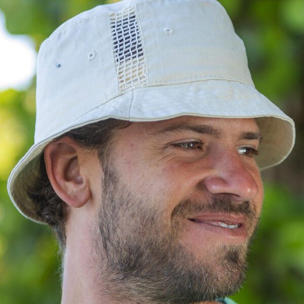 Sporting Hat with Mesh Panels