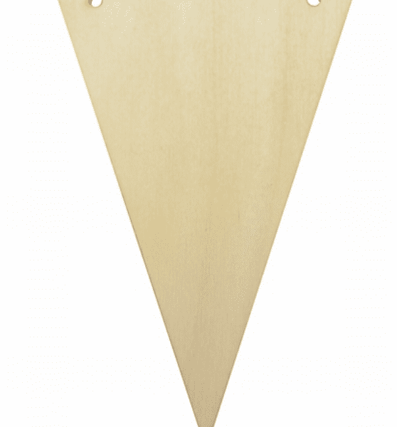Vlag driehoek triplex (gv) cityplotter