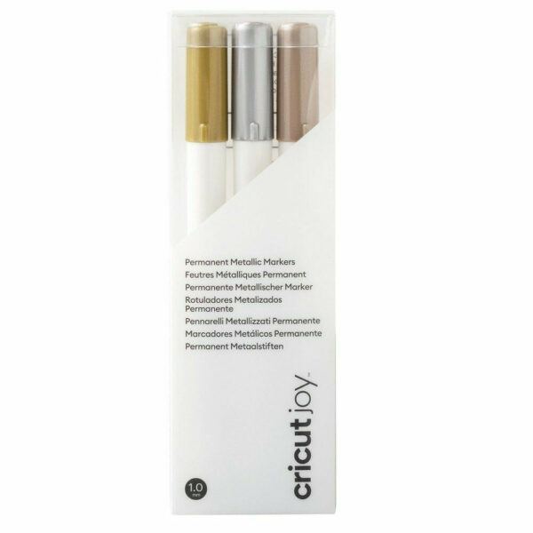 Cricut • Joy Permanent markers 3-pack 1.0 (Gold, Silver, Copper) (2010010)
