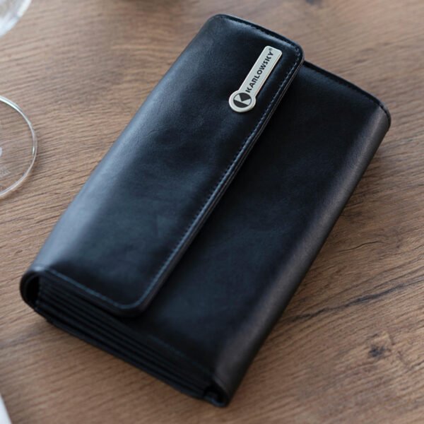 Waiter's Wallet with Press Stud