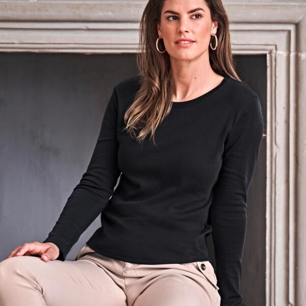 Ladies LS Interlock T-Shirt