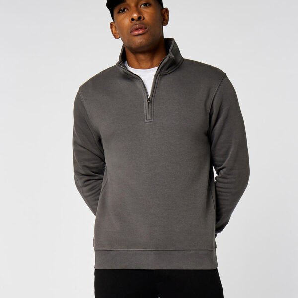 Regular Fit 1/4 Zip Sweatshirt