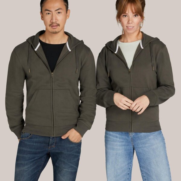 Signature Tagless Hooded Full Zip Unisex