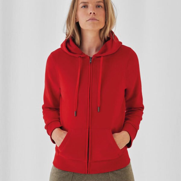 QUEEN Zipped Hooded /women