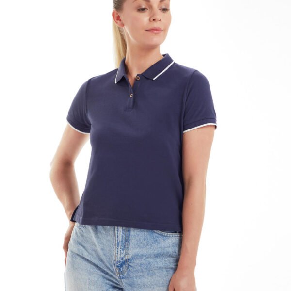 The Women’s Tipped Polo