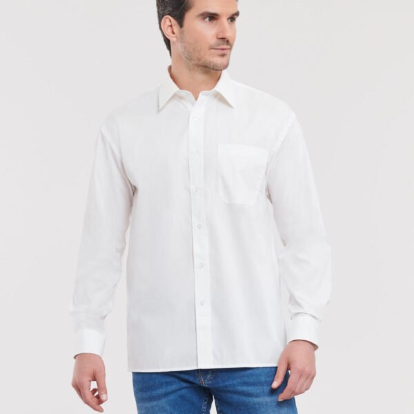 Cotton Poplin Shirt LS