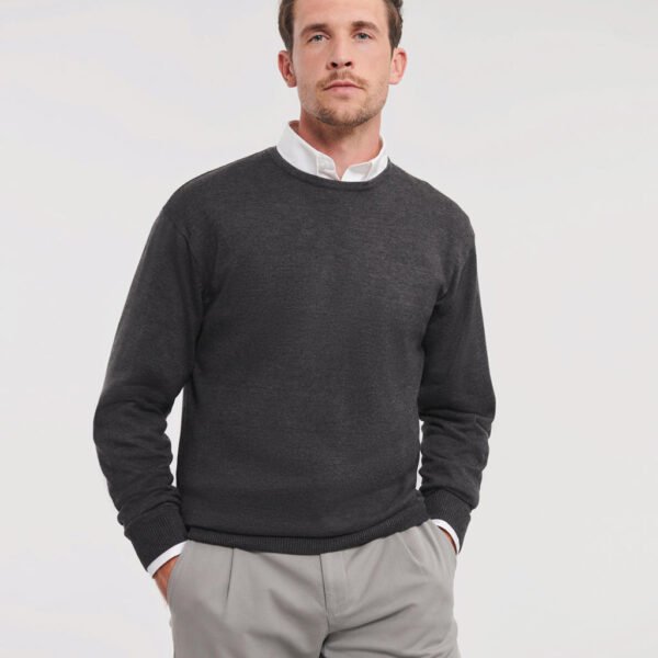 Men's Crew Neck Knitted Pullover