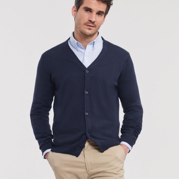 Men's V-Neck Knitted Cardigan
