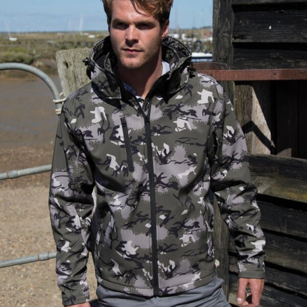 Camo TX Performance Hooded Softshell