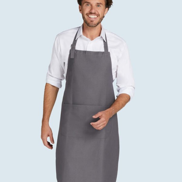 LISBON - Organic Heavyweight Bib Apron with Pocket